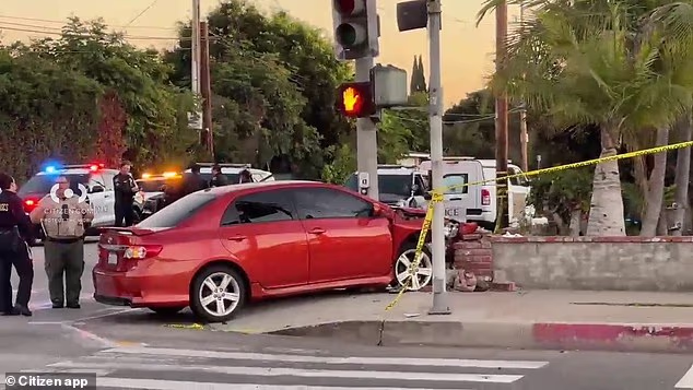 Horror as car plows into Anaheim high school running team, hospitalizing eight with one critical