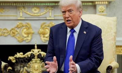 Ukraine sends Trump details of land it is prepared to give up in huge peace talks breakthrough – after US president said he had ‘strong words’ with Starmer and Macron