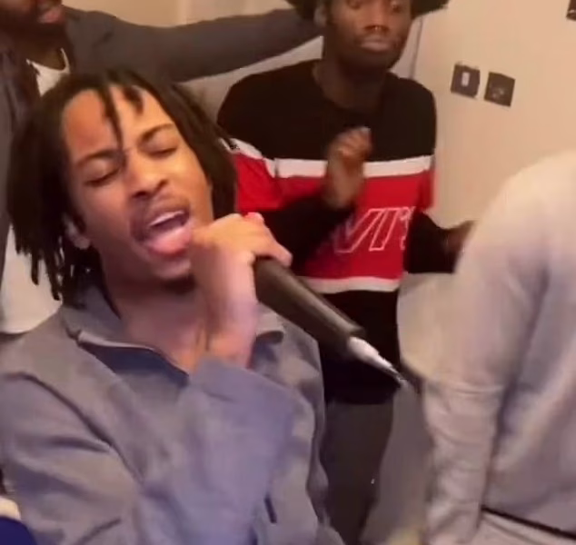 Drill rapper serving 24-year sentence over multiple shootings becomes ‘prison influencer’ as he brazenly posts karaoke videos from his cell