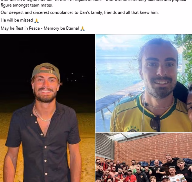 Sydney footy clubs mourn two beloved figures who died in the Bondi Beach terror attack