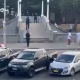 Moment hero confronts Bondi gunman and kicks his rifle away before being shot at by police and set upon by bystanders who mistook him for one of the shooters