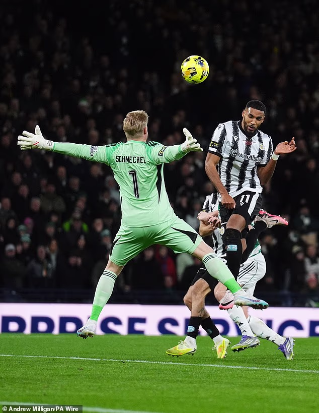 Supporting a small team can be to endure domestic toil year after year. On a soggy, damp afternoon, St Mirren supporters were rewarded for their devotion with victory over Celtic