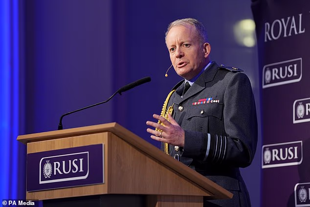 More British families will ‘know what sacrifice means’ as country prepares for war with Russia 