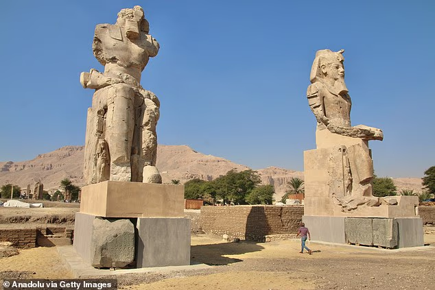 Egypt restores one of the most important landmarks of the ancient Egyptian civilization: Colossal statues show Amenhotep III in all his glory