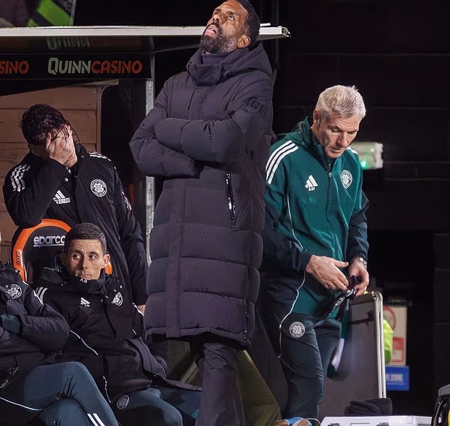 Dundee United 2-1 Celtic: No-wins Nancy is now reaching the point of no return after a fourth-straight defeat – with Wilfried withering fans are demanding the return of Martin O’Neill, writes STEPHEN HALLIDAY