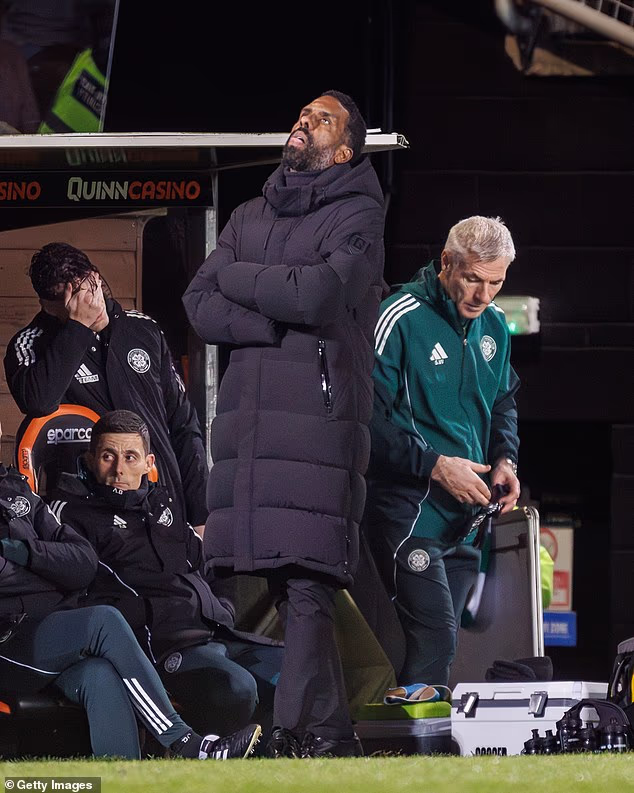 Dundee United 2-1 Celtic: No-wins Nancy is now reaching the point of no return after a fourth-straight defeat – with Wilfried withering fans are demanding the return of Martin O’Neill, writes STEPHEN HALLIDAY