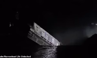 Whitchurch canal sinkhole: Major incident declared in Shropshire as 14 people rescued from narrowboats days before Christmas