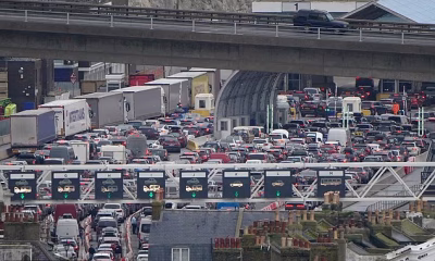The final rush for home: Traffic will hit its busiest in five years today with 4.2million getaways planned as experts say avoid roads between 11am and 7pm with airports packed and rail services finishing early
