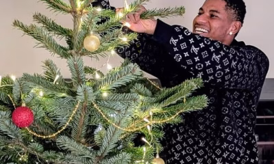 Football stars prepare for Christmas: Erling Haaland sends festive greetings from Norway, Jude Bellingham jets off to the desert and can you guess the mystery midfielder behind the mask in Lapland?