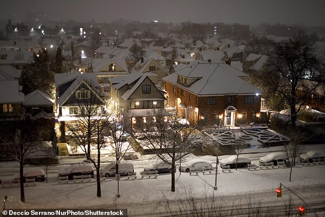 Snowstorm brings Northeast to a standstill as 60 million face warnings with icy chaos halting holiday travel