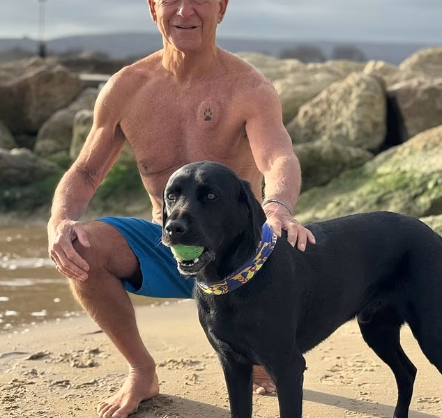 How man’s best friend saves his owner’s life after pensioner collapsed on beach