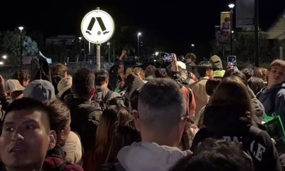 New Year’s Eve chaos kicks off as huge crowds swarm to snag spots for Sydney’s iconic fireworks – with some queuing since 4am for a front row seat