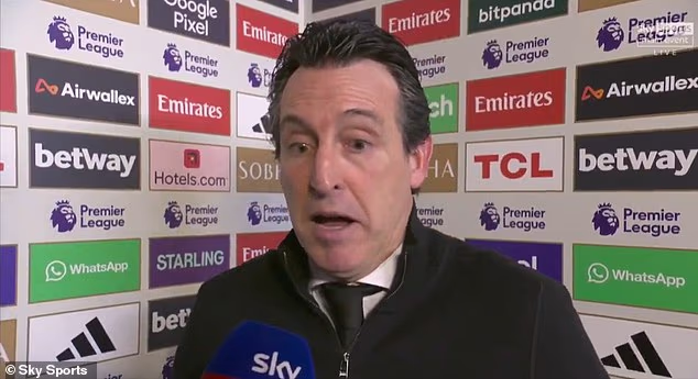 ‘I can’t wait forever. It was cold’: Unai Emery’s bizarre reason why he snubbed Mikel Arteta handshake after bruising defeat by Arsenal – but new footage reveals the truth 