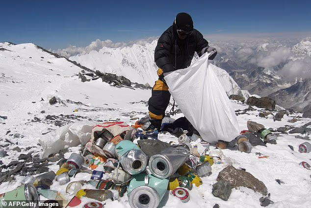 Rubbish collection scheme on Mount Everest is scrapped after dishonest climbers found ways to cheat the system