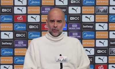 Pep Guardiola in bizarre clash with Sky Sports reporter: Man City boss bites back and claims channel ‘put on screen the complete opposite of what I say’ after banning their questions