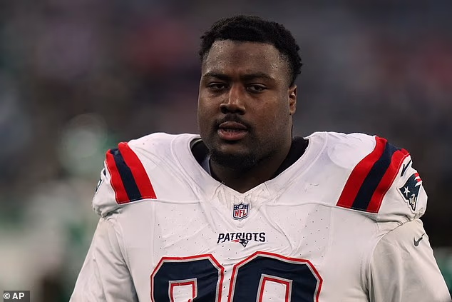 Fresh crisis for Patriots as Christian Barmore is hit with domestic assault charge a day after Stefon Diggs was accused of ‘strangling’ woman