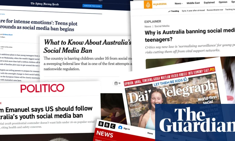 ‘Grand social experiment’: Australia’s social media ban turns heads globally, with mixed results | Social media ban