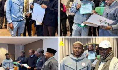 FG fulfills housing, land pledges to Super Eagles for 2023 AFCON feat