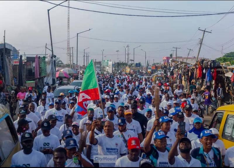 Lagos Lawmaker Leads Badagry Fitness Walk To Promote Health, Unity