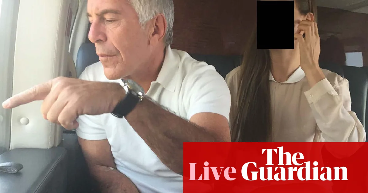 Epstein files: Democrats vow to fight Trump officials’ plan to hold back some documents, slamming ‘violation of federal law’ – live | Donald Trump