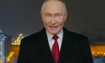 Vladimir Putin defies Trump's Ukraine peace plan with intense New Year message