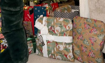 Woman shares her ‘genius’ Christmas wrapping hack — and it can be done sat on the sofa