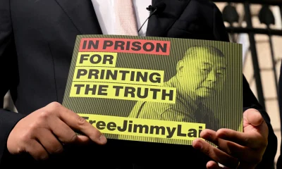 Jimmy Lai supporters queue outside Hong Kong court ahead of verdict | Freedom of the Press News
