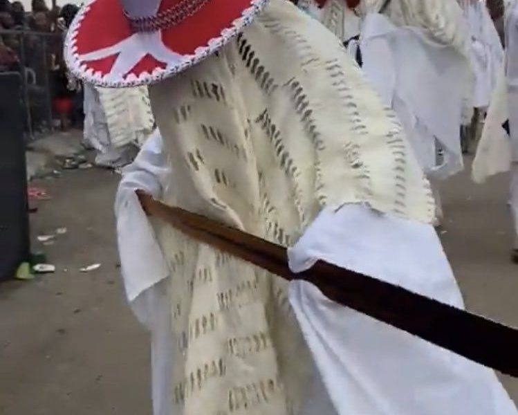 Sanwo Olu Arrives Venue Of Eyo Festival  In Lagos