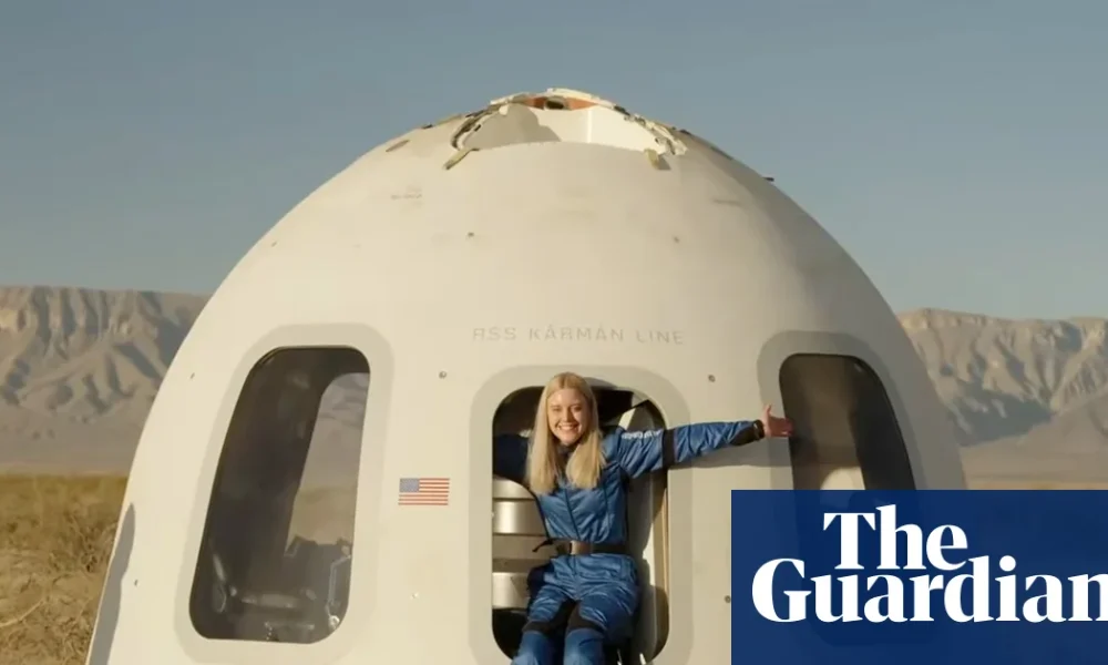First wheelchair-using astronaut touches down after ride to edge of space | Space