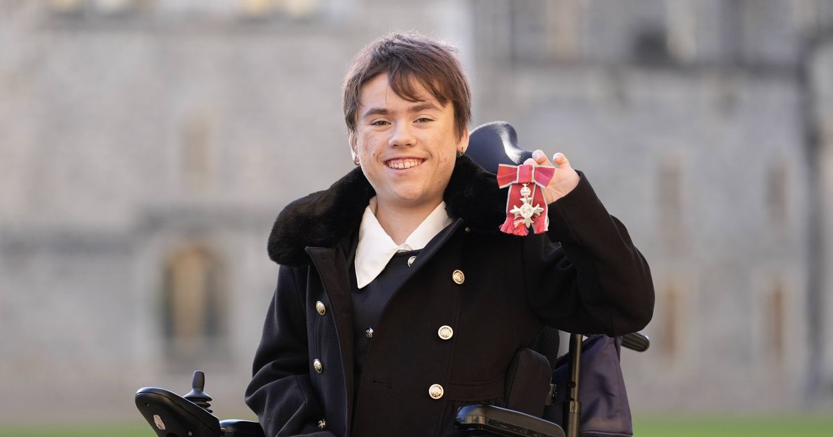 Incredible reason girl, 11, becomes youngest person to be honoured with an MBE