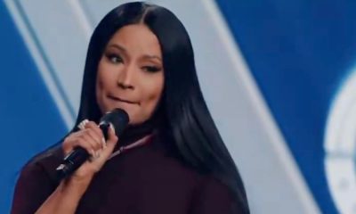 Nicki Minaj says Donald Trump is a ‘role model’ in surprise appearance at event