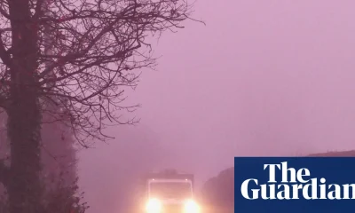 Rare pink fog blankets parts of UK with warning issued over poor visibility | Science