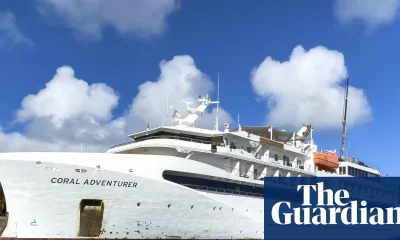 Australian cruise ship investigated after leaving passenger behind runs aground off PNG with 120 people on board | Papua New Guinea