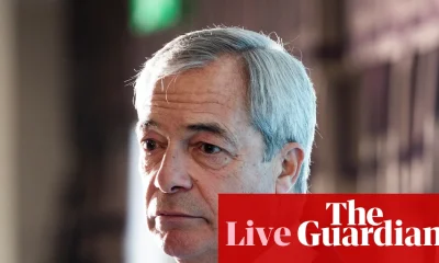 Kruger rejects suggestions Farage schoolboy racism claims have damaged support for Reform – UK politics live | Politics