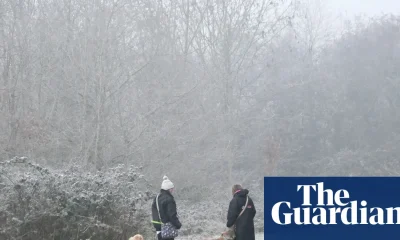 New year revellers told to wrap up warm with snow expected across UK | UK weather