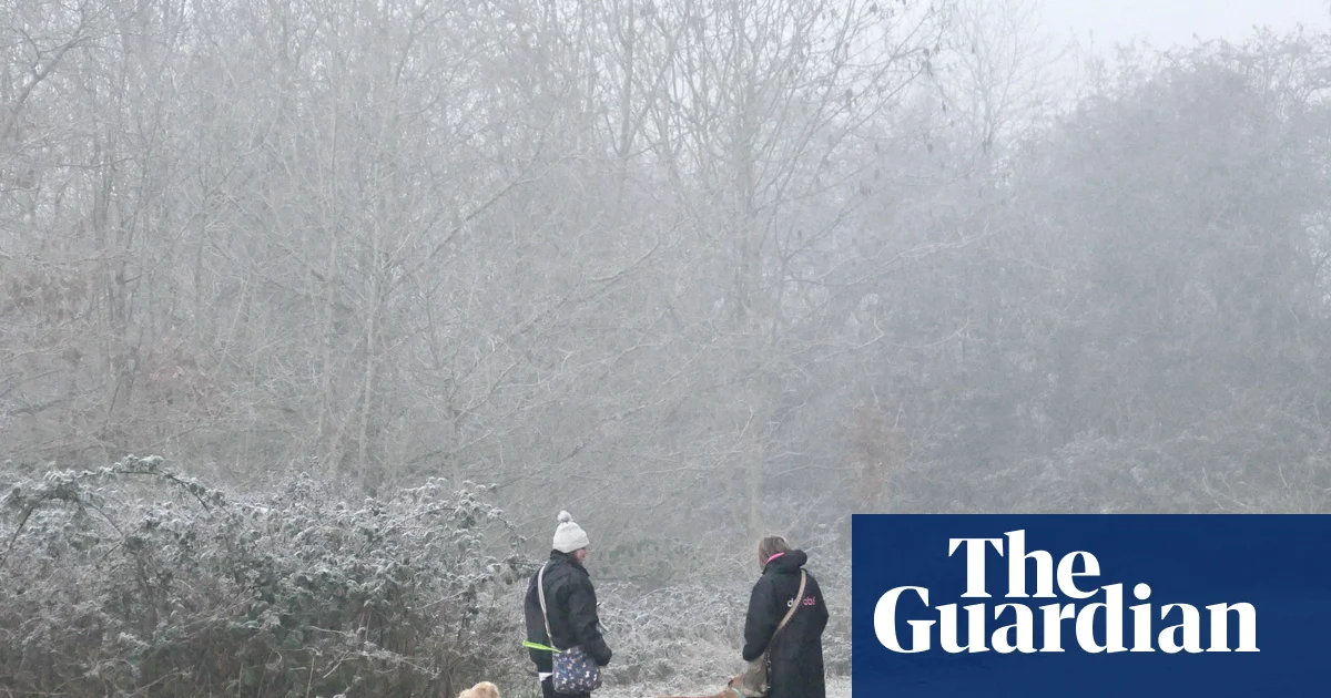 New year revellers told to wrap up warm with snow expected across UK | UK weather