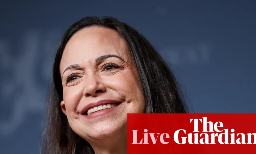 ‘I am hopeful Venezuela will be free’: Nobel peace prize winner speaks after secret journey to Oslo – Europe live | Ukraine