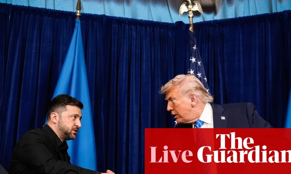 Ukraine war live: US has offered 15 years of security guarantees, says Zelenskyy | Ukraine