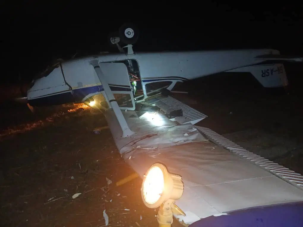 Cessna 172 aircraft crashes at Owerri airport