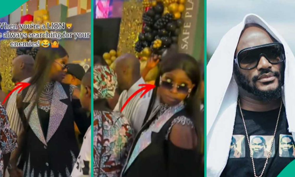 Nigerian Man Posts Rare Video of What Natasha Idibia Did at Public Event: “Searching for Enemies”