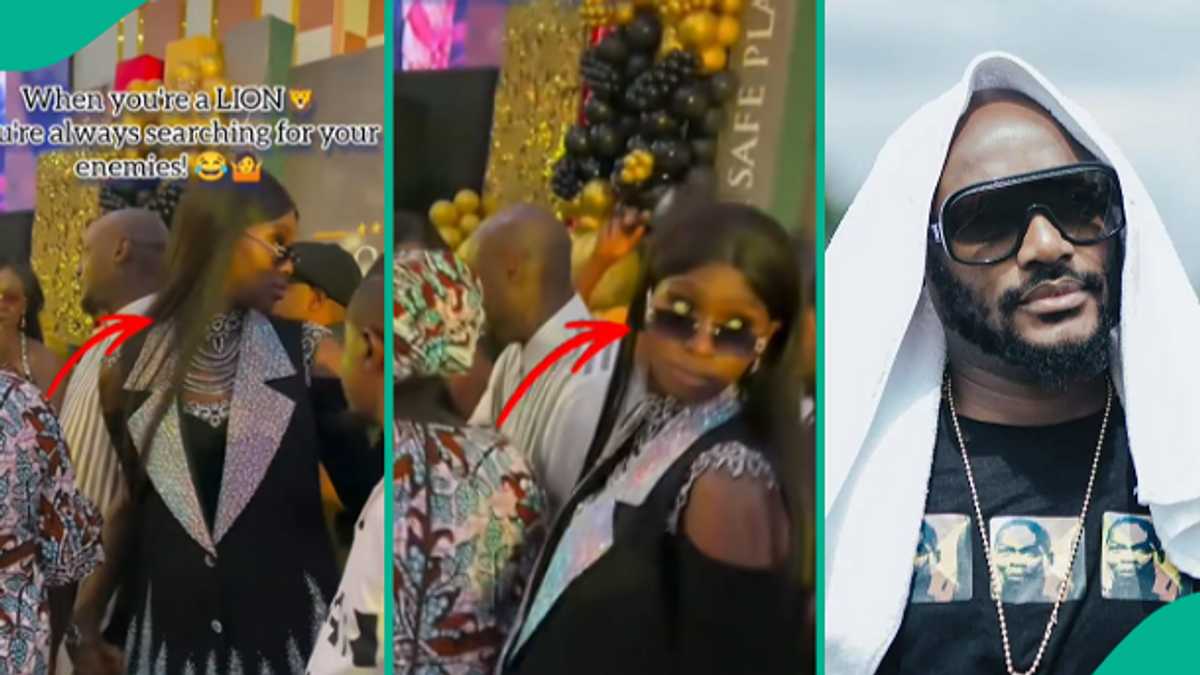 Nigerian Man Posts Rare Video of What Natasha Idibia Did at Public Event: “Searching for Enemies”