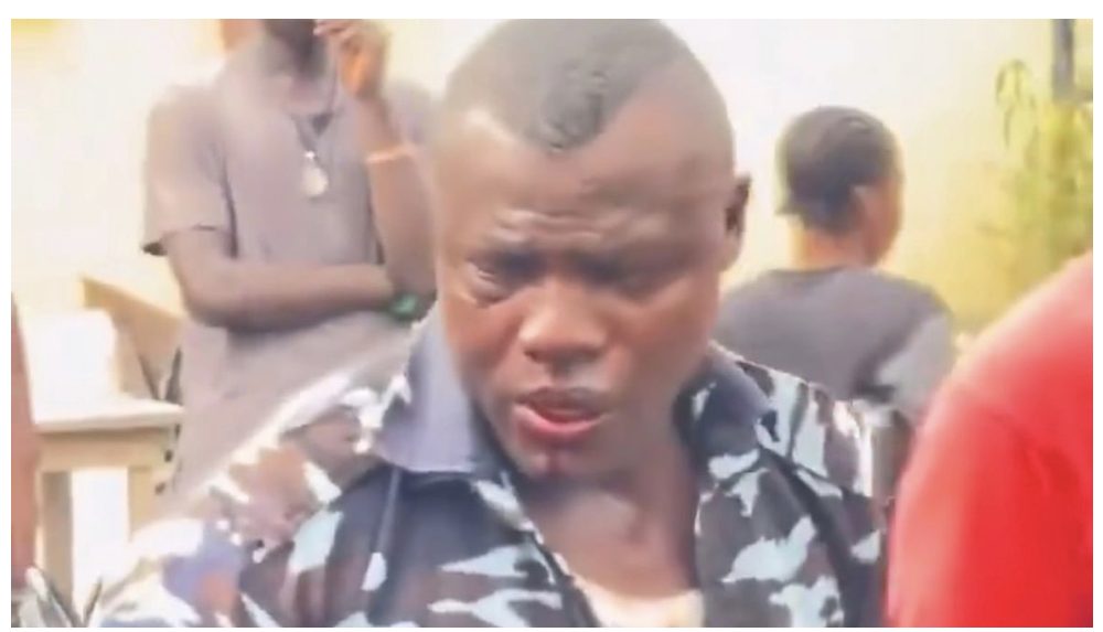 Police React To Viral Video Of Officer Beaten Over Alleged Stealing