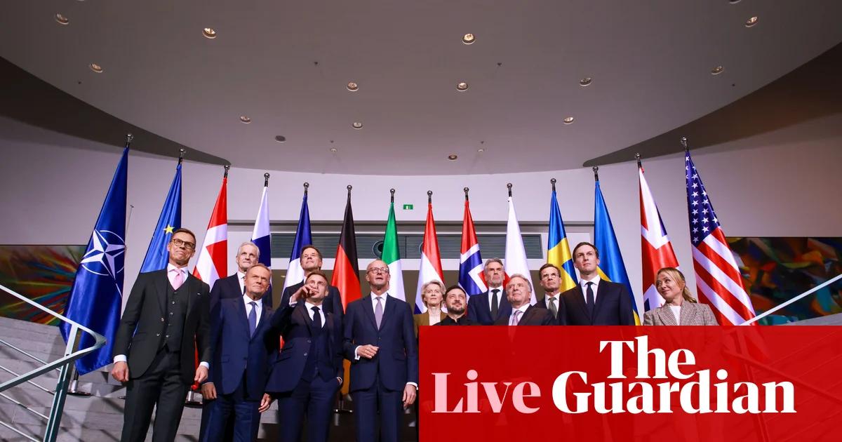 Europe awaits Russia response to Ukraine peace proposal as US positive after talks – Europe live | Ukraine