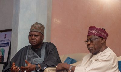 Turaki-led PDP faction visits Obasanjo over 2027 elections