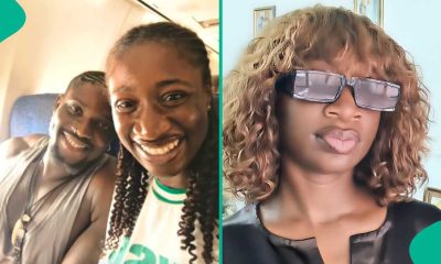 Lady Emotional as She Meets VeryDarkMan at Airport, Video of Her Behaviour Trends: “I Was Shaking”