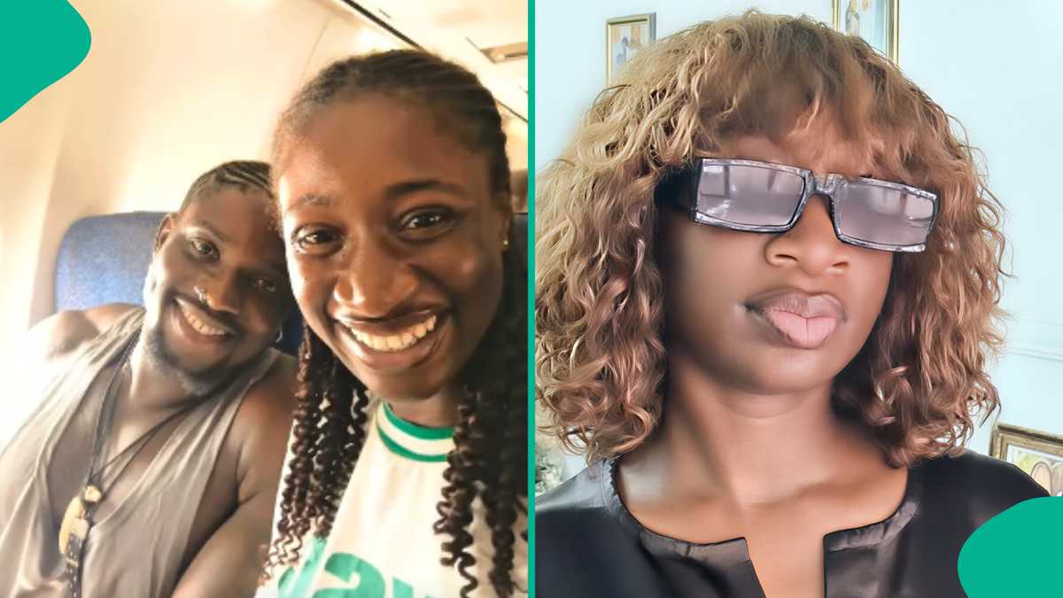 Lady Emotional as She Meets VeryDarkMan at Airport, Video of Her Behaviour Trends: “I Was Shaking”