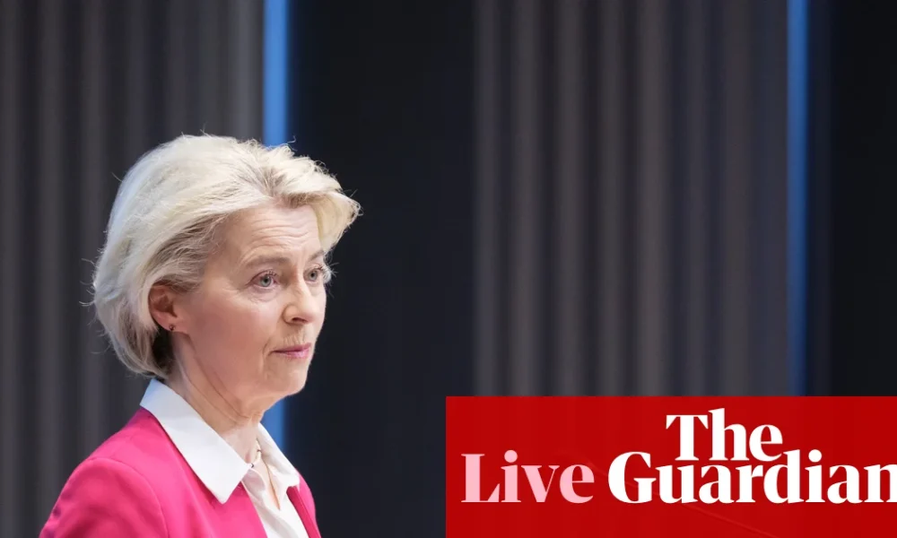 Von der Leyen rebukes Trump over suggestions US could influence European elections – Europe live | Europe