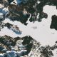 Deep snow blanket transforms Yellowstone Lake into a giant white void — Earth from space