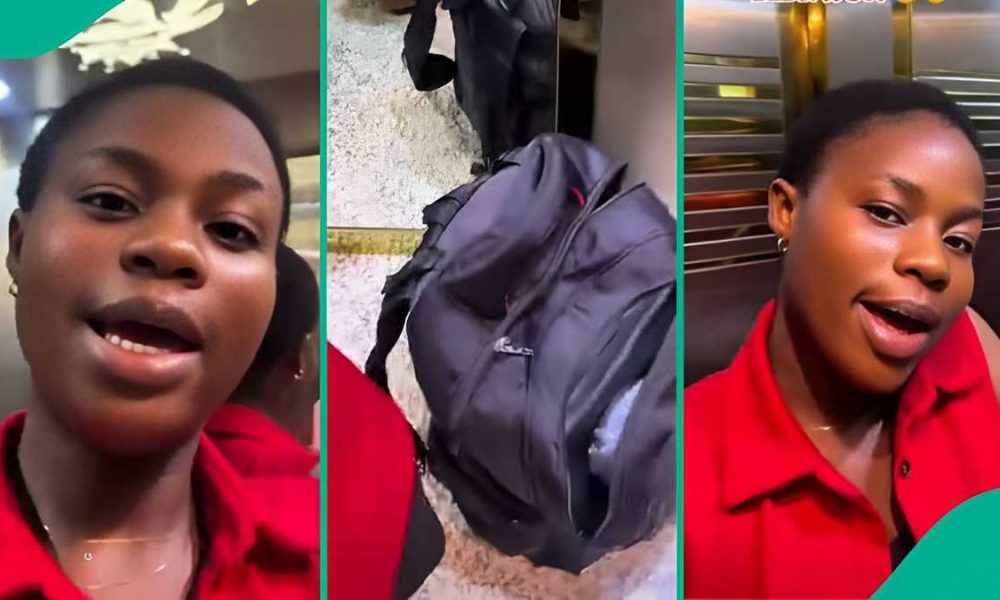 Lady Cries Out After Getting Trapped In Client’s Elevator: “I Am Scared, My Legs Are Hurting”