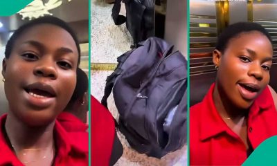 Lady Cries Out After Getting Trapped In Client’s Elevator: “I Am Scared, My Legs Are Hurting”